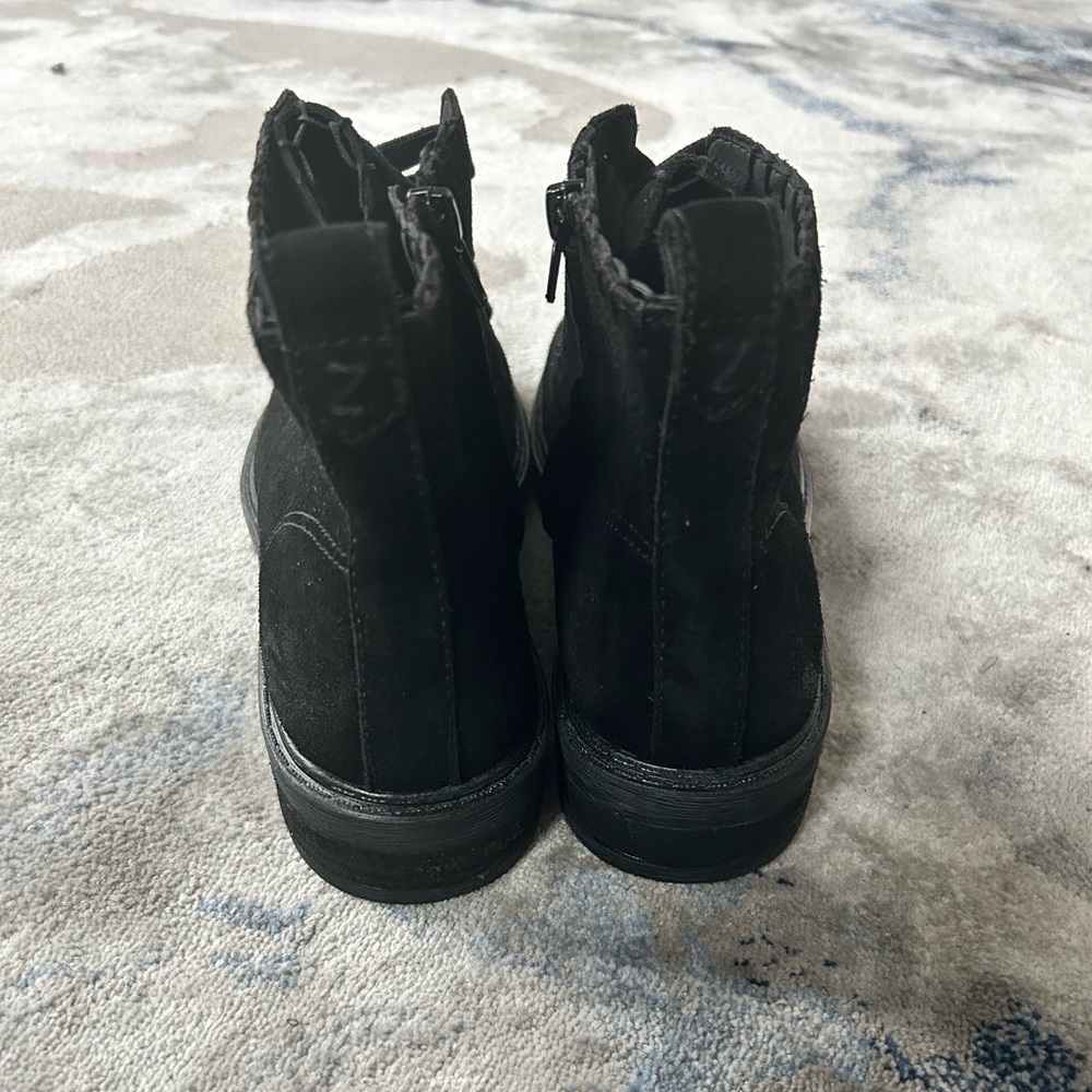 Zodiac - Paisle Womens Leather Lug Sole Combat & Lace-up Boots - Picture 4 of 7
